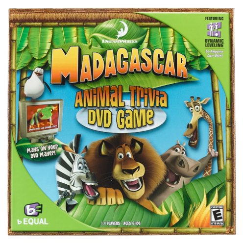 Madagascar Animal Trivia DVD Game
