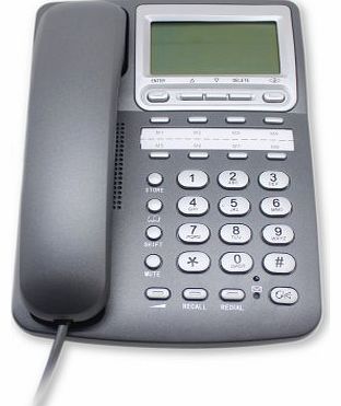 Radius 350 Corded Business Phone - Silver/Grey