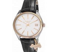 Radley Ladies Black Leather Strap Watch