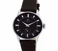 Radley Ladies Boyfriend Black Leather Strap Watch