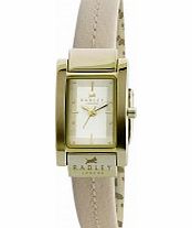 Radley Ladies Stitched Cream Leather Strap Watch