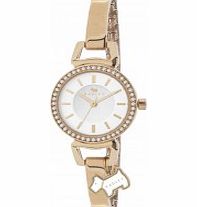 Radley Ladies Stone Set Rose Gold Plated Half