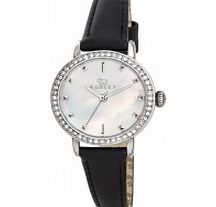 Radley Ladies Victoria Pearl Black Leather Strap