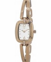 Radley Ladies York Rose Gold Half Bangle Watch