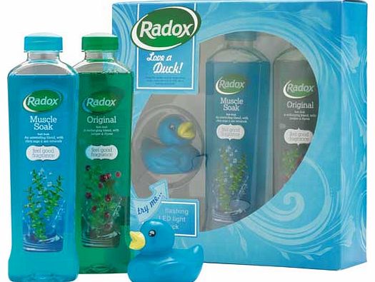 Radox Relax Duckys Bath Gift Set for Men