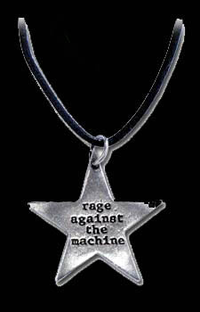 Rage Against The Machine Star Pendant