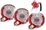 Rage Water Sports Rage Typhoon Tube Triple Pack With Ropes Red