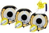 Rage Water Sports Rage Typhoon Tube Triple Pack With Ropes Yellow