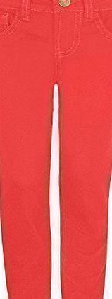 RageIT Girls Urban Star Jeans in Coral 6-7 Years
