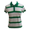 Polo Shirt - Stripey - Green