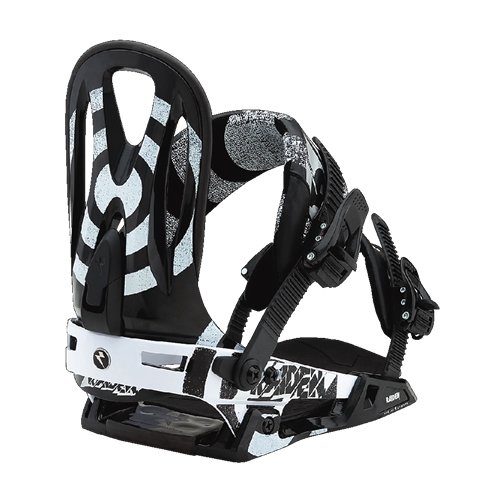 Raiden Hardware Raiden 0 Snowboard Bindings Black