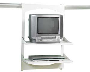 Rail shelf unit