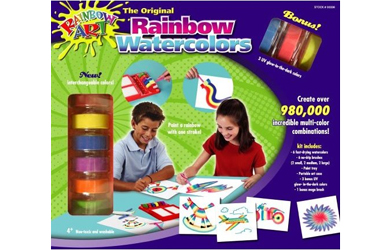 Rainbow Art Watercolour Activity Kit