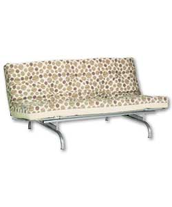 RAINBOW Futon with Circles Mattress