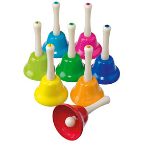 Rainbow Hand Bells