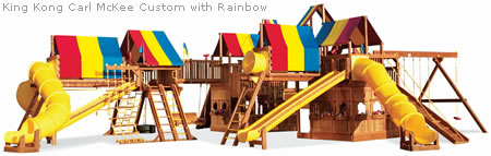 Rainbow King Kong Carl McKee Custom Play Centre