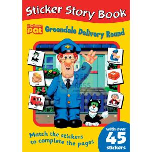 Rainbow Postman Pat Sticker Story Book