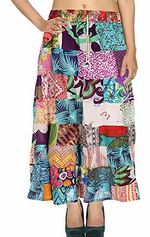 Rajrang Indian Designer Boho Women Skirts Patchwork Long Skirt
