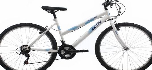 Activ by Raleigh Flyte II Womens Rigid Mountain Bike - White, 17 Inch