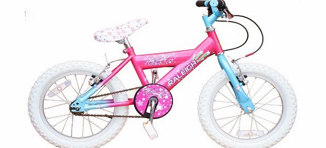 Raleigh Bike Starlight 16`` Girls Bicycle in Pink - New Model