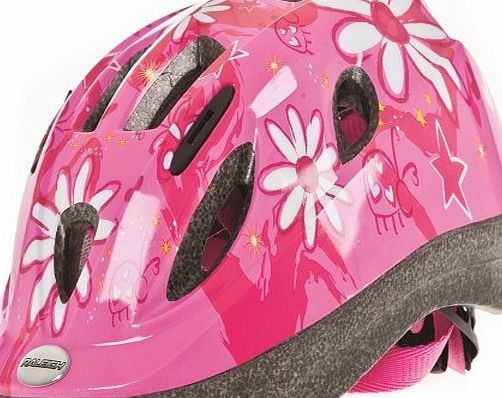 Raleigh Girls 203M Mystery Cycle Helmet - Pink, 52-56 cm