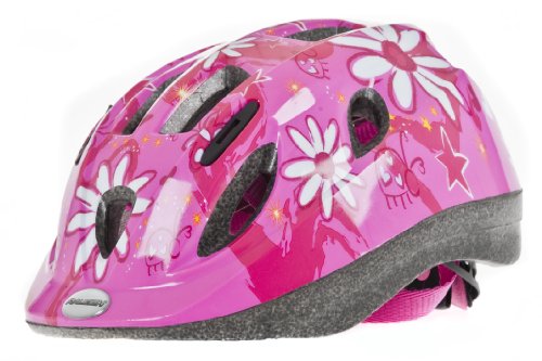 Raleigh Girls Mystery Cycle Helmet - Pink, 48-54 cm