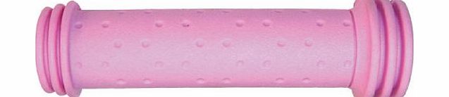 hot pink bike grips
