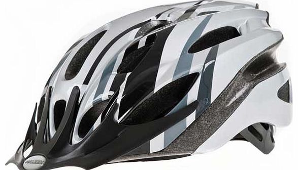 Raleigh Mission 58-62cm Bike Helmet - Black and