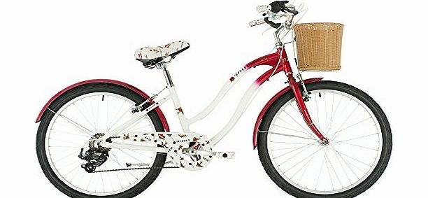 Raleigh Scarlet Rose 24`` Wheel Girls Traditional Bike 8-11 Yrs