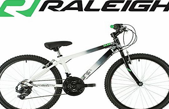 Raleigh Zero 24`` Childrens Bike - Boys - Black and White