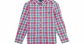 Ralph Lauren 5-7yrs red plaid cotton shirt