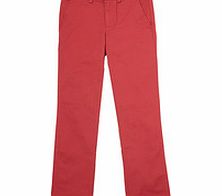 Ralph Lauren 8-12yrs red cotton skinny trousers