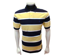 Ralph Lauren Bold hooped pique polo