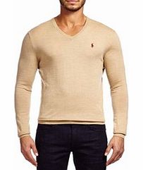Ralph Lauren Camel merino wool jumper