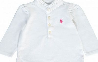Ralph Lauren Collared Blouse White `9 months,12 months,18