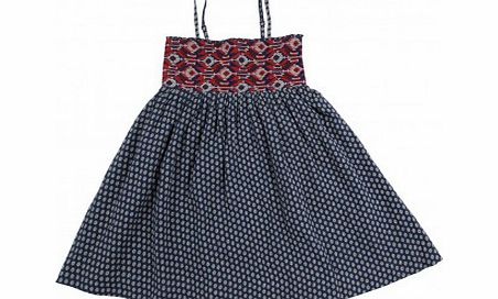 Ralph Lauren Ethnic embroidered blouse Blue `8 years,10