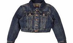 Ralph Lauren Girls 5-6yrs Perret blue denim jacket