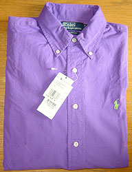 Polo - Long-sleeve Garment Dyed Poplin Shirt