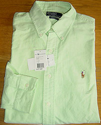 ralph lauren Polo - Long-sleeve Millwashed Cotton Oxford Shirt