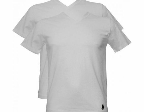 Polo Ralph Lauren 2-Pack Classic Polo T-Shirts, White