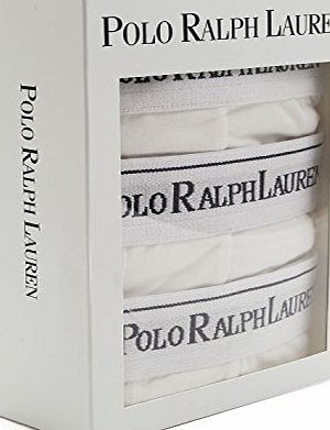 Ralph Lauren Polo Ralph Lauren Mens / Boys Cotton Boxer Briefs White 3 Pack Large