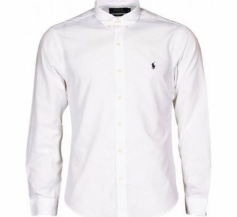 Polo Ralph Lauren poplin button down collar shirt White L