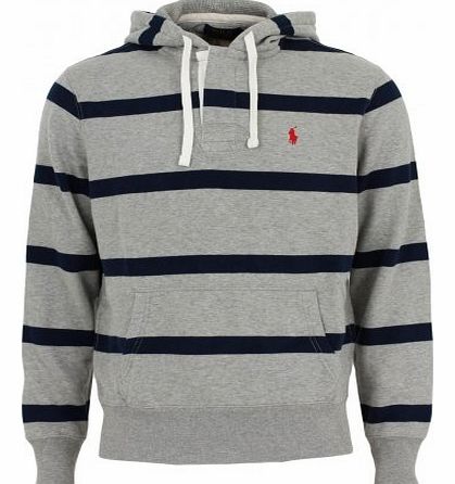 Polo Ralph Lauren premier stripe hoody Grey M