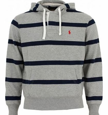Polo Ralph Lauren premier stripe hoody Grey M