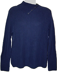 Polo RLX - Knitted Sweater With Unusual High-neck Detail
