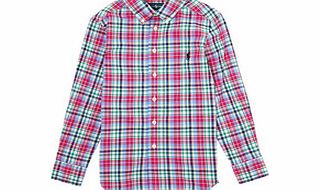 Ralph Lauren Red plaid cotton shirt S-L