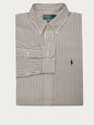 RALPH LAUREN SHIRTS BROWN 39 RL-T-A06WCBPD