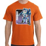 Transformers Soundwave T-Shirt, Orange, M