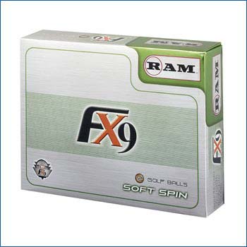 FX9 SOFT SPIN GOLF BALL PACK