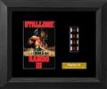 rambo 3 - Single Film Cell: 245mm x 305mm (approx) - black frame with black mount